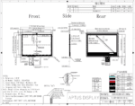 10.1-inch 1920x1200 CTP LVDS LCD Display - Image 3
