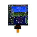 7.5-inch 800x800 1000cd/m² MIPI TFT LCD Module for Flight Simulator: High-Brightness Square Screen - Image 5