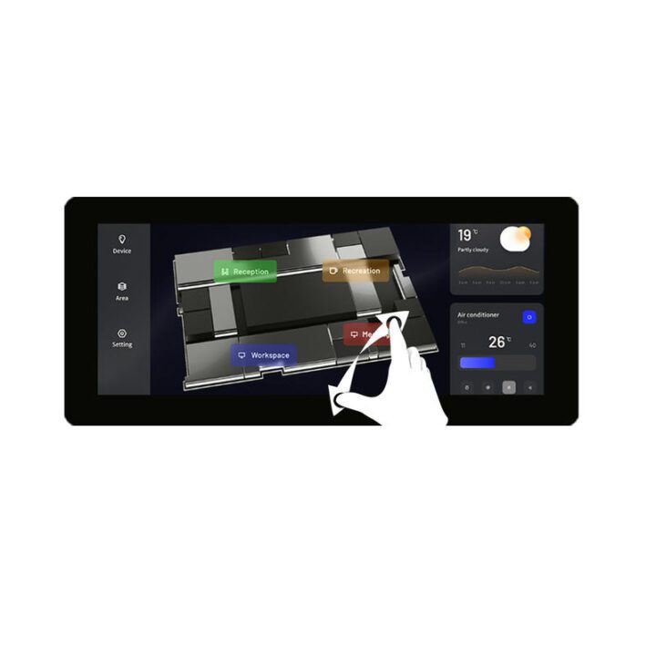 Link Racing Display 12.3 Inch Automotive Grade LCD Display (1920x720) IPS | FPD-Link Touch ...