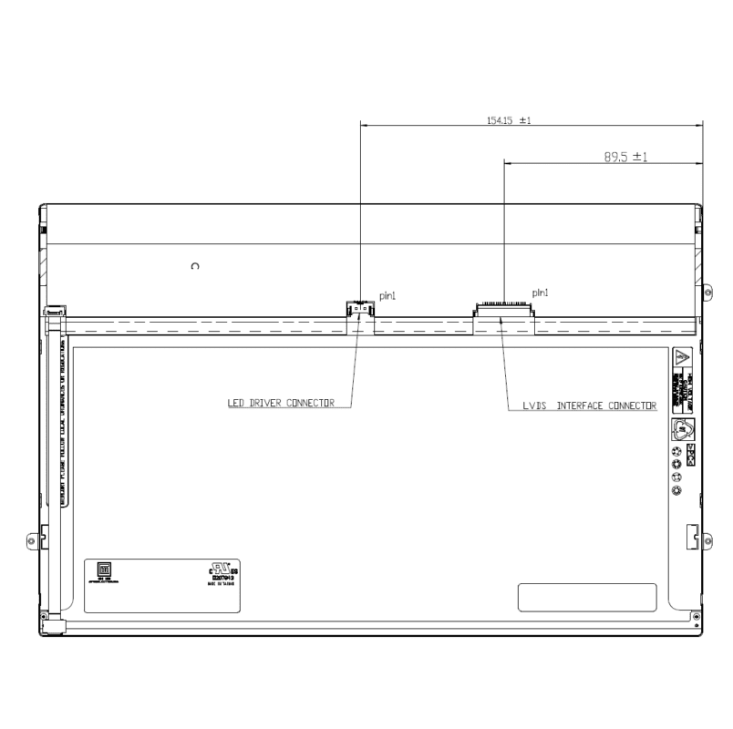 Innolux G133IGE-L03 LCD Panel for 13.3 Inch Industrial HMI 1 Innolux G133IGE-L03 LCD Panel for 13.3 Inch Industrial HMI