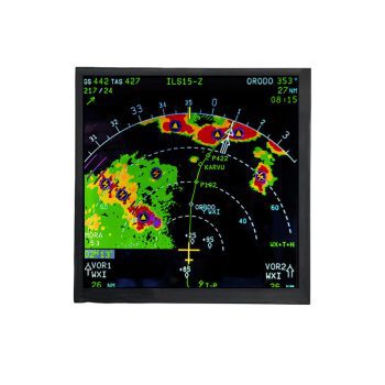 6.2-inch 720x720 IPS LVDS Square LCD Display for Flight Simulator