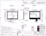 10.1 inch 1920x1200 IPS GG5 Touchscreen LVDS TFT LCD Module - Image 4
