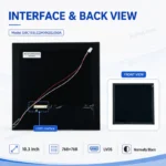 10.3 Inch Square LCD Display (768×768) Professional Avionics Visuals