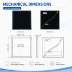 10.3 Inch Square LCD Display (768×768) Professional Avionics Visuals