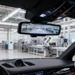 7 Inch Bar Type LCD Module 280x1424 IPS Automotive Smart Mirror