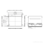 10.4 Inch 1024x768 LCD Display Module Custom Backlight Industrial XGA Panel