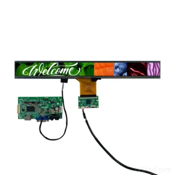 13.6 Inch Bar Type LCD? This 1920x168 Industrial Module features 30PIN eDP Interface and 500 nits.