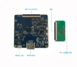 3.4 Inch Transparent OLED | Round Circular Monitor Screen
