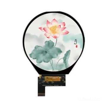 3.4 Inch Transparent OLED | Round Circular Monitor Screen