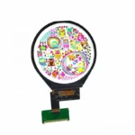 3.4 Inch Transparent OLED | Round Circular Monitor Screen
