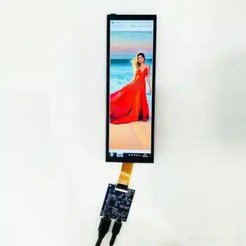 7.8 Inch Bar Type LCD Display Module 400x1280 IPS 800 nits High Brightness MIPI Interface
