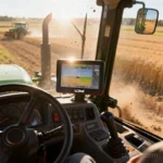 7 Inch Anti-Glare High Brightness LCD Module 1000 nits Wide Temp -30°C~85°C Agricultural Tractor Display