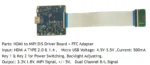 HDMI to MIPI Driver Board | 2K & 4K LCD Controller for 5.5"-6.6"