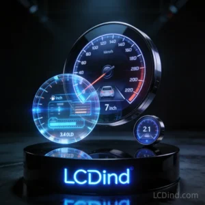 Round LCD Displays High-Tech Product Matrix