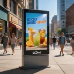 27 Inch 1500 nits LCD Module – High TNI 105℃ Sunlight Readable Outdoor Digital Signage - Sunny Day