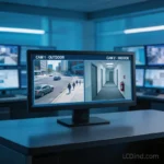 21.5 Inch 2560x1024 LCD Kit 900 Nits Dual View Bar Display Security Control Room