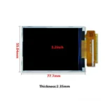 3.2 Inch TFT Display 240x320 MCU