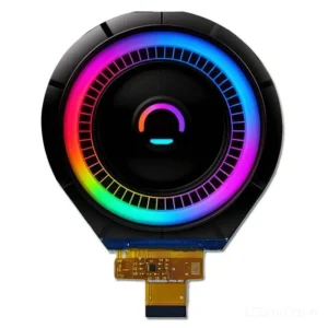 3.4 inch Round TFT LCD Display 800x800 MIPI front LCD module product view