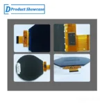 3.4 inch Round TFT LCD Display 800x800 MIPI front LCD module product view