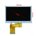 4.3 Inch TFT Sunlight Readable 500 nits RGB Interface