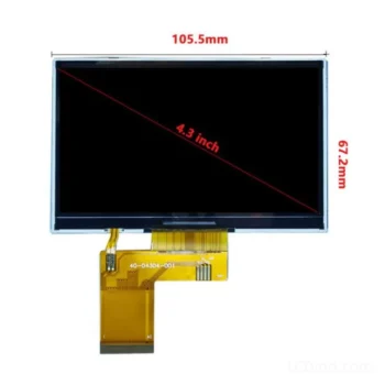 4.3 Inch TFT 480x272 RGB