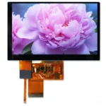 5 Inch TFT Screen Display for Operator Panels 450 nits RGB Interface