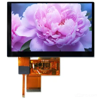 5 Inch TFT Screen Display for Operator Panels 450 nits RGB Interface