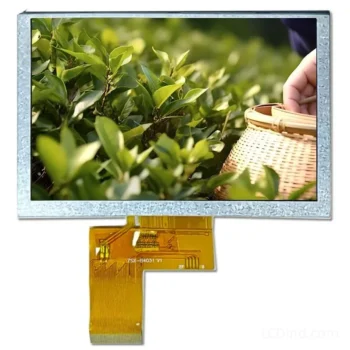 5 Inch TFT Screen Display for Outdoor HMI 800 nits RGB Interface