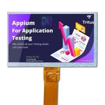 7 Inch TFT Display for Machine Control 350 nits RGB Interface