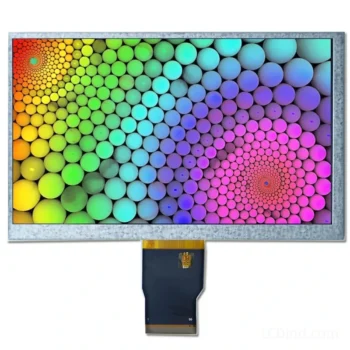 7 Inch TFT Display for Outdoor Equipment 1000 nits Digital