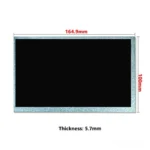 7 Inch TFT Display for Rugged Equipment RGB Interface