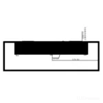 Bar LCD Panel Ultra Wide 14.5 inch LVDS