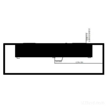 Bar LCD Panel Ultra Wide 14.5 inch LVDS