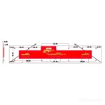 Bar LCD Panel Ultra Wide 26.2 inch 850 nits LVDS