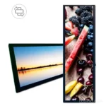 38.5 inch Bar Type LCD Display 1920x540 LVDS 700 nits front LCD module product view
