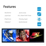 Bar LCD Panel Ultra Wide 38.5 inch 700 nits LVDS