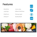 Bar LCD Screen Ultra Wide 28 inch LVDS
