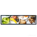 28 inch Bar Type LCD Display 1920x360 LVDS front LCD module product view