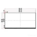 Bar LCD Panel 16.2 inch 2880x1080 LVDS 750 nits
