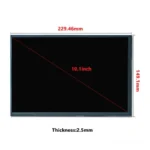 10.1 inch TFT LCD Module 1280x800 LVDS front LCD module product view