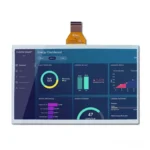 Industrial LCD Panel 10.1 Inch for Wide Equipment Panels LVDS