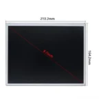 9.7 inch TFT LCD Module 1024x768 LVDS front LCD module product view