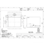 10.4 Inch LCD Display Sunlight Readable 1024x768 LVDS 600 nits