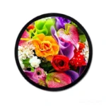 23.6 inch Round TFT LCD Display 1280x1280 LVDS 30 1500 nits front LCD module product view