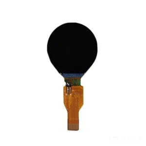 0.71 inch Round TFT LCD Display 160x160 SPI 4 Line front LCD module product view