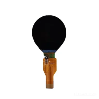 0.71 inch Round TFT LCD Display 160x160 SPI 4 Line front LCD module product view