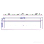 Stretch LCD Display Ultra Wide 20.3 inch LVDS