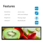Stretch LCD Display Ultra Wide 36 inch LVDS