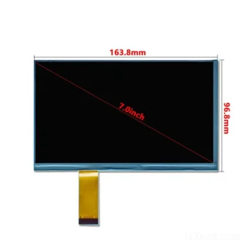 7 Inch TFT Display Sunlight Readable 500 nits MIPI
