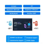 Sunlight Readable Display for Rugged HMI 600 nits LVDS - Image 5